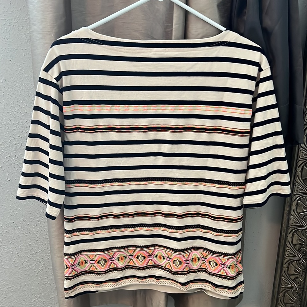 J crew - striped blouse - Picture 3 of 6